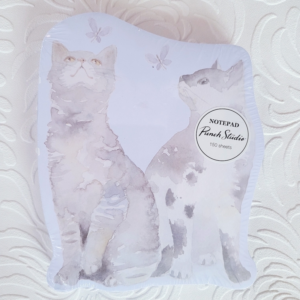 Punch Studio Kitten Notepad 150 Sheets